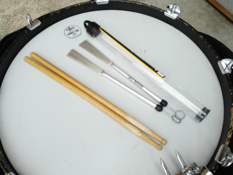 bateria raf instrumento musica percusion madera inox 1u